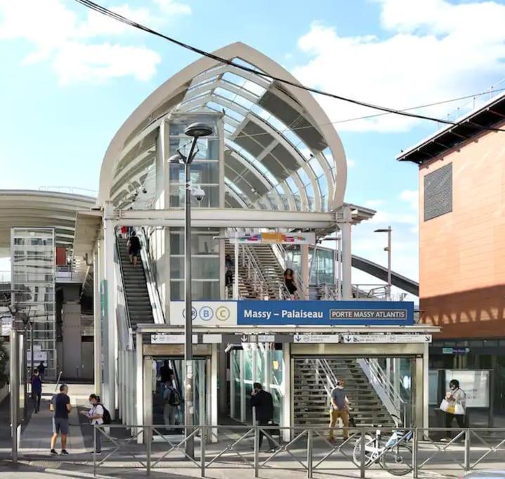 Superbe T2 Proche De La Gare Rer Tgv Massy Palaiseau 아파트 외부 사진